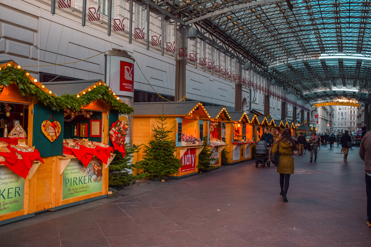 Vienna Christmas Market at the Opera house
