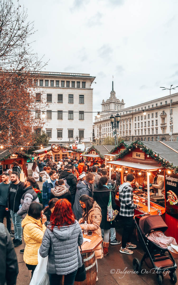 German Christmas Market Sofia